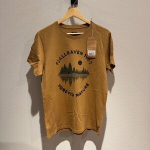 Fjällräven Forest Mirror T-shirt Men’s Medium Buckwheat Brown